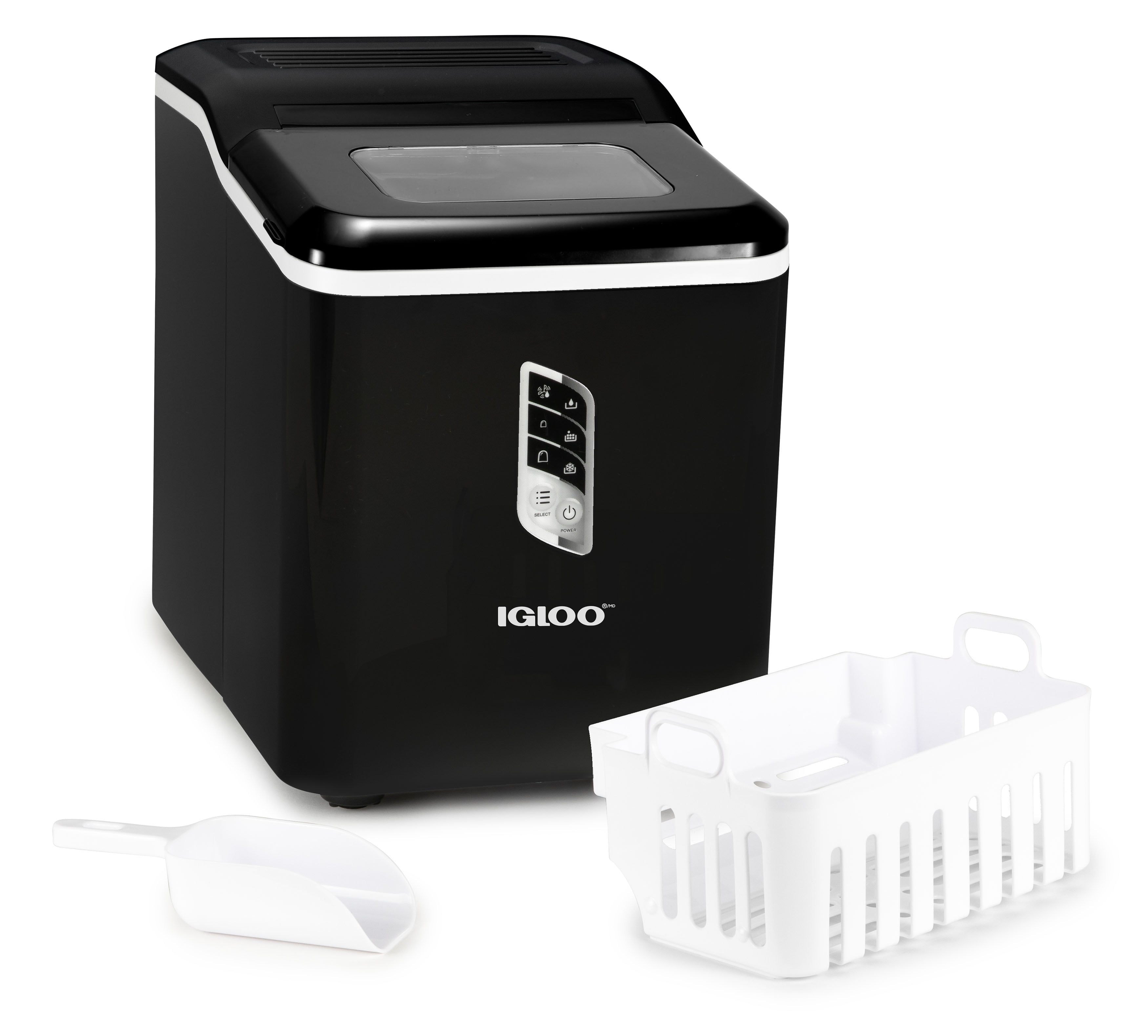 Igloo 26lb Auto Self-Cleaning Portable Countertop Ice Maker Machine -  20583404