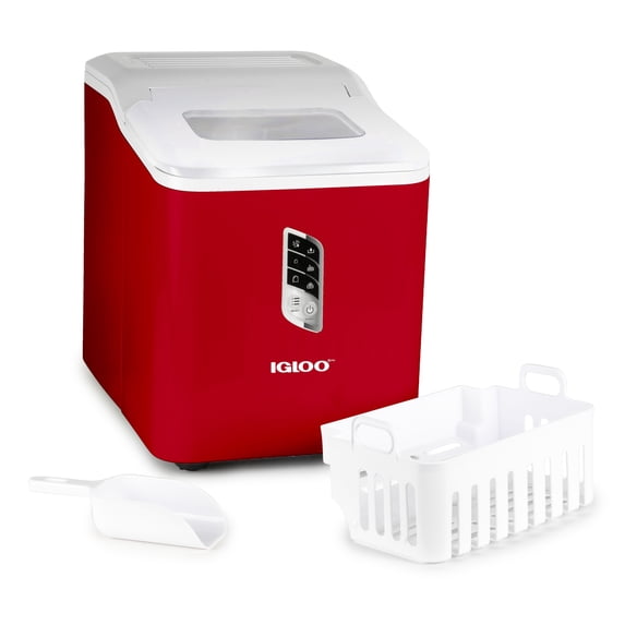 Igloo IGLICEBSC26RD Automatic Self-Cleaning 26-Pound Ice Maker