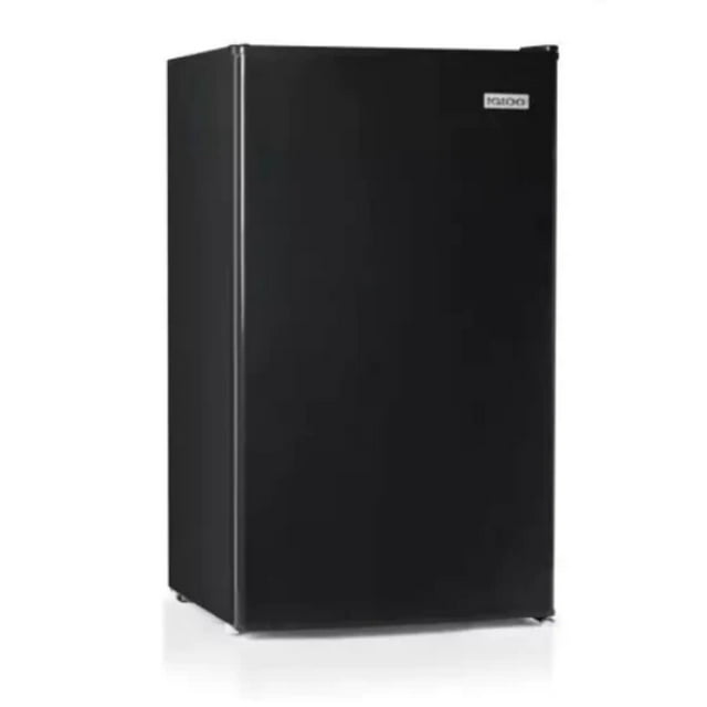 Igloo IRF32BK Single Door Compact Refrigerator with Freezer, Slide Out