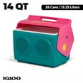 thumbnail image 1 of Igloo Playmate KoolTunes 14 QT Hardsided Cooler with Built-In Bluetooth Speakers, Jade, 1 of 24