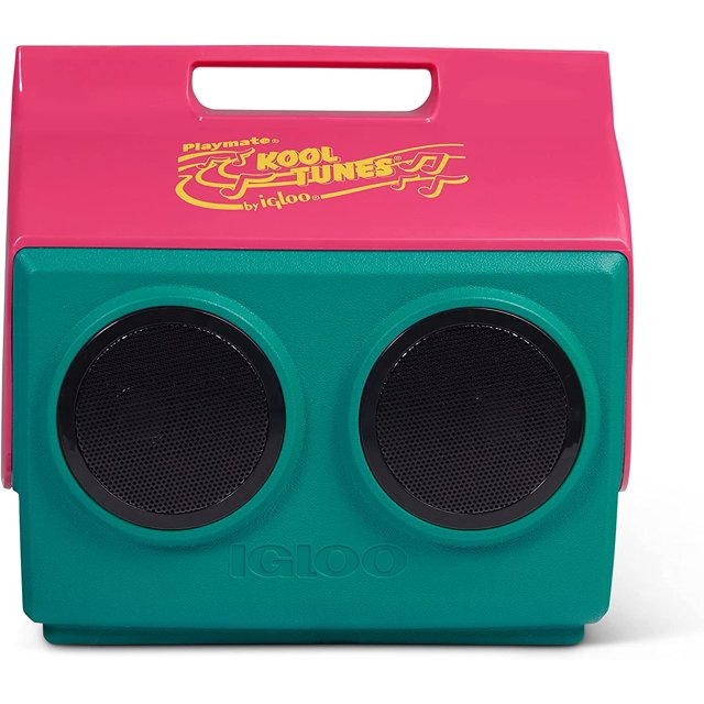 Igloo KoolTunes Bluetooth Boombox Cooler, 14 Qt Jade