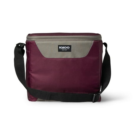 Igloo Laguna Hard Liner 12 Can Lunch Cooler Bag - Cherry