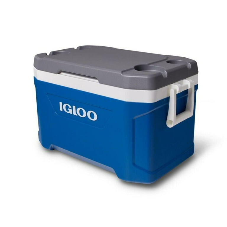 Igloo 52 Qt. Latitude Cooler, Indigo Blue, Eco-friendly Insulation