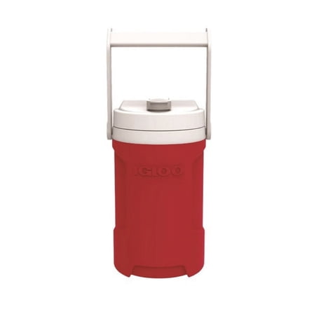 Igloo Latitude Insulated 0.5 gal Red Beverage Water Bottle
