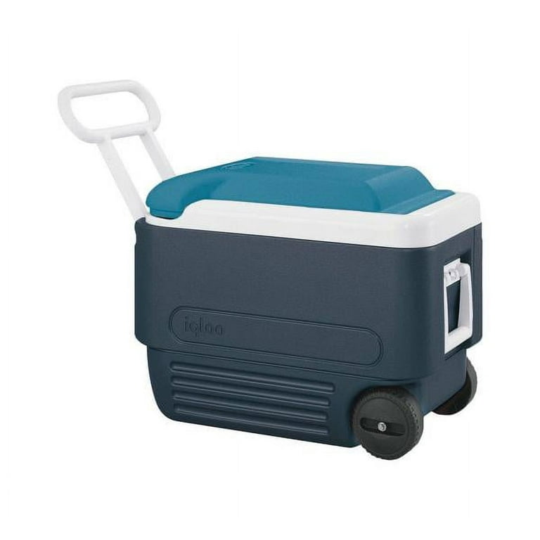 Igloo MaxCold Blue 40 qt Roller Cooler - Walmart.com