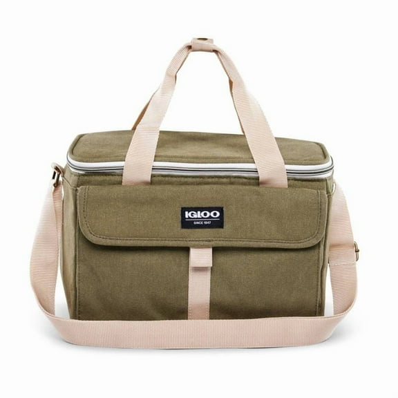 Igloo Nostalgia Lunch Sack - Olive - 12 cans
