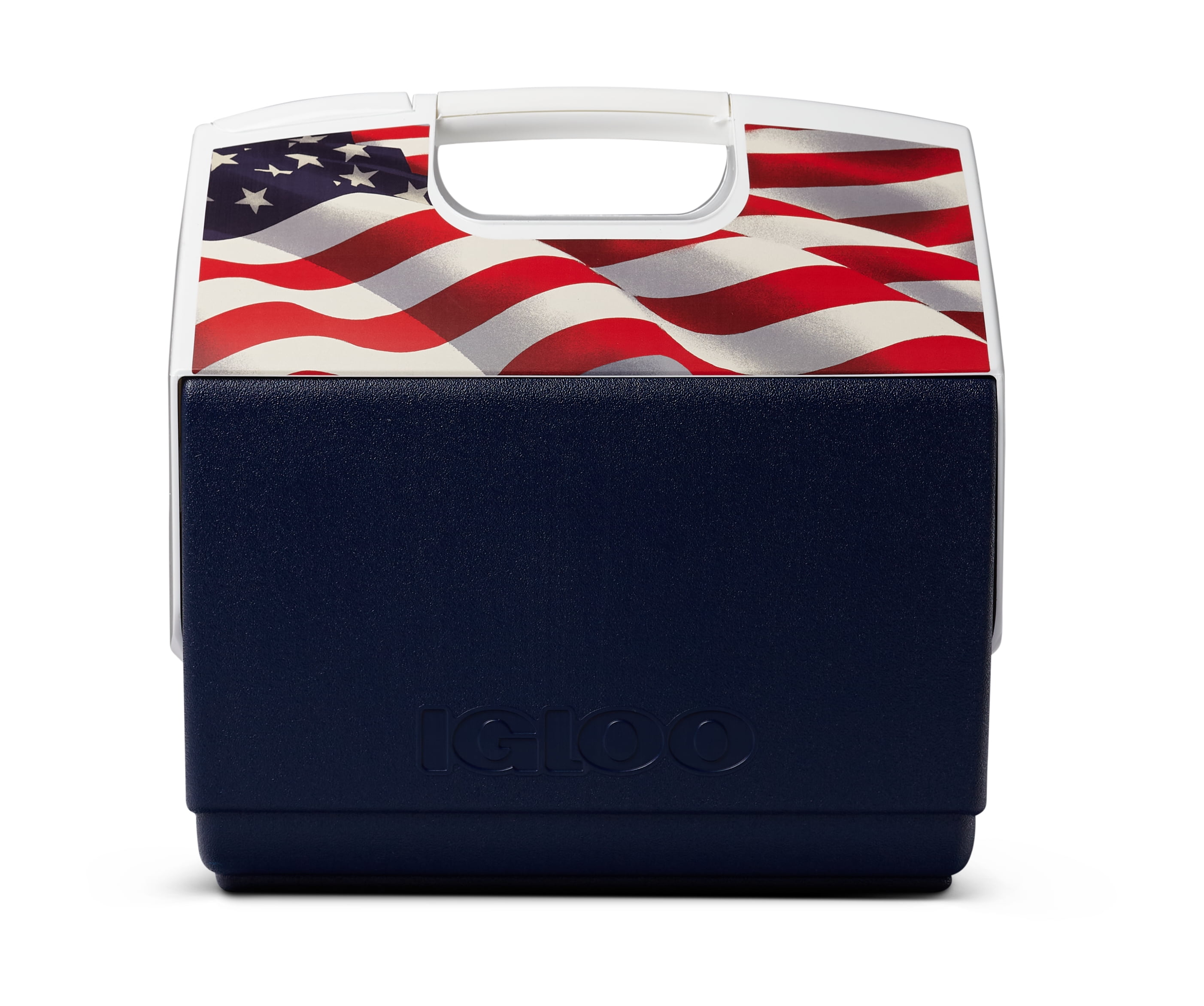 Igloo Playmate Elite American Flag 16 qt Personal Ice Chest Cooler - Blue