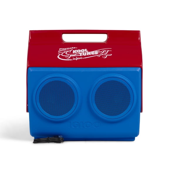 Igloo Playmate KoolTunes 14 QT Hardsided Cooler with Built-In Bluetooth Speakers, Americana