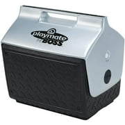 Igloo Playmate The Boss Cooler - Hard Sided, 9 Can Capacity - Silver   Residential Use, Standard Application