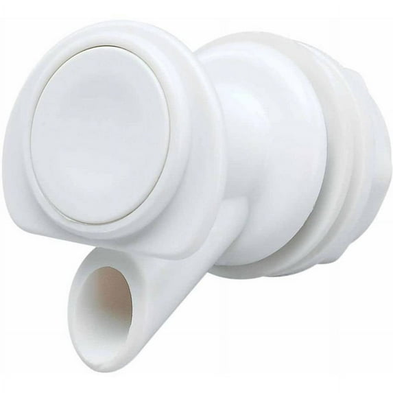 Igloo Standard Push Button Spigot For 2-10 Gallon Water Jugs, White