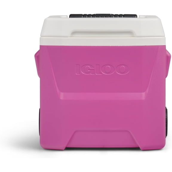Igloos Cooler Hard-Sided Ice Chest, Insulated Portable Cooler, Heavy-Duty, Leak-Resistant Lid, Lightweight Ergonomic Handle