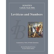 Ignatius Catholic Study Bible Leviticus and Numbers, Paperback