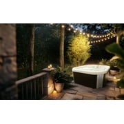 All New 2025 Ignite 7-Person White Open 65 Jet 240V Hot Tub, Real Stainless Heater, Ozone, Waterfall and Upgraded Lighting