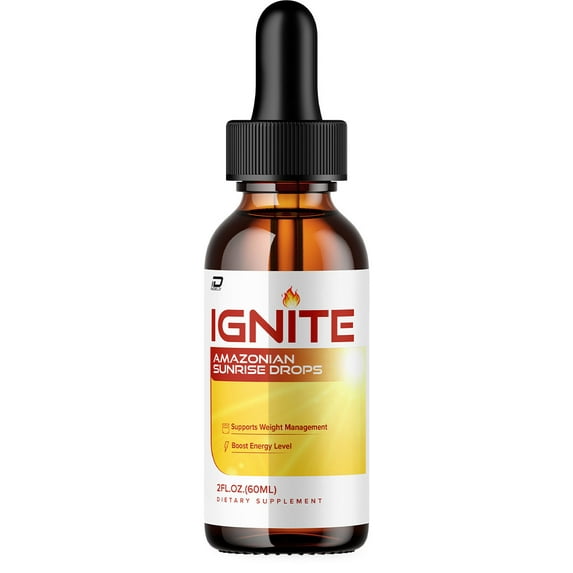 Ignite Amazonian Sunrise Drops - Ignite Sunrise Drops Liquid Supplement, Ignite Drops Advanced Daily Health Support Supplement, Ignite Drops Reviews (1 Month Supply)