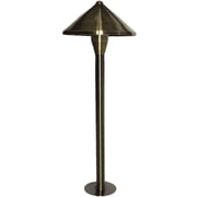 Ignite Landscape Lighting 3-Watt Brass Dome Pathway Light for Landscape Lighting, Ponds and Water Features - 3WDP