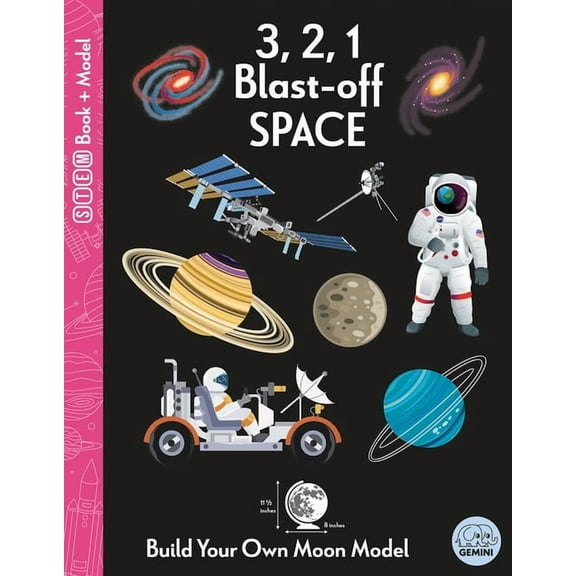 Ignite Stem Book + Model Kit 3, 2, 1 Blast-Off Space, (Paperback)
