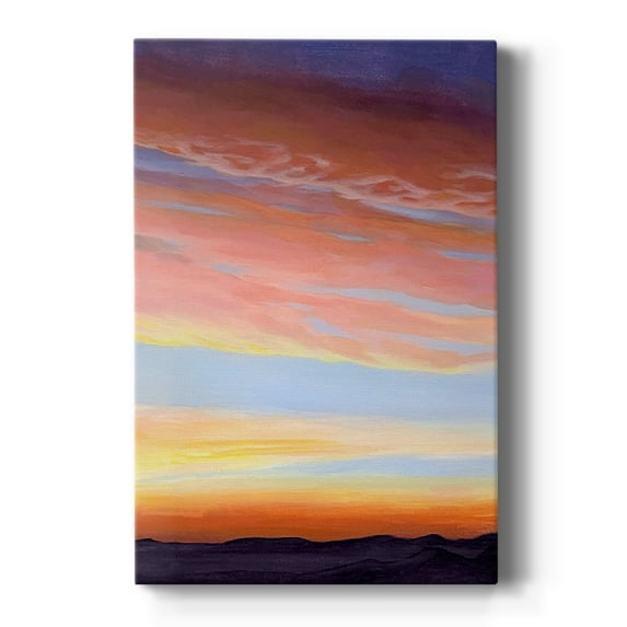 Ignited Dusk II Premium Gallery Wrapped Canvas - Ready to Hang