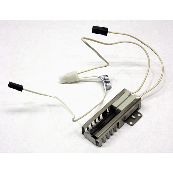 Igniter for gas oven for Electrolux Frigidaire models FFGF3019LWJ FFGF3047LSA FFGF3047LSB FFGF3047LSC FFGF3047LSD FFGF3047LSE FFGF3047LSF FFGF3047LSG FFGF3047LSH FFGF3047LSJ FFGF3049LSA