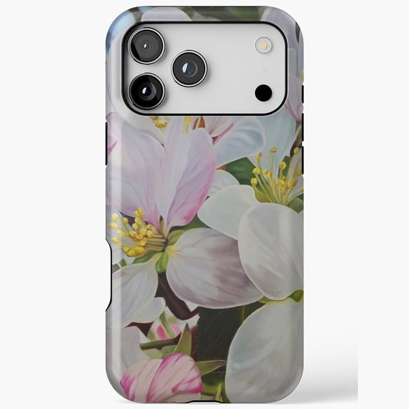Ignition Apple Blossom Painting Art iPhone Case 17 through 11 Pro Max