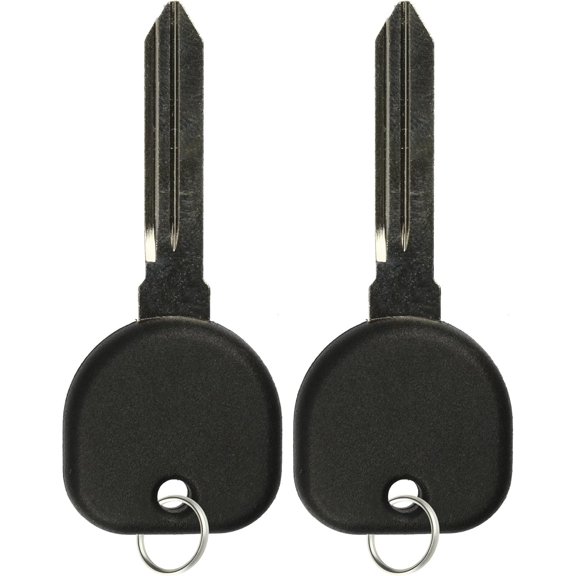 Ignition Chip Key Blank Blade Chipped Replacement For Cadillac CTS Pk3 B112-PT 48 (Pack of 2)
