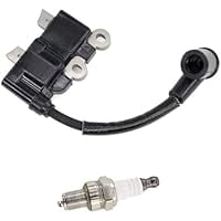 Ignition Coil for 291337001 Ryobi RY251PH RY251PHVNM RY252CSVNM RY253SS RY253SSVNM RY254BC Y254BCVNM String Trimmer Brushcutter, Replacement for Ryobi, Easy Installation, Durable