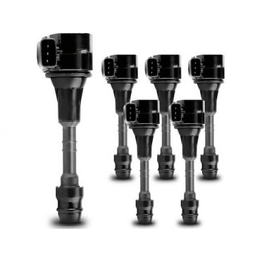 Ignition Coil 6 - Compatible with 2002 - 2008 Nissan Maxima 3.5L V6 VQ35DE Naturally Aspirated 2003 2004 2005 2006 2007