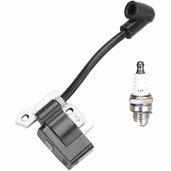Ignition Coil 850108007 850108009 850108013 850108035 with Spark Plug for Ryobi Trimmer & Blower, Compatible with FL26A-3A RY09056 UT26HBV