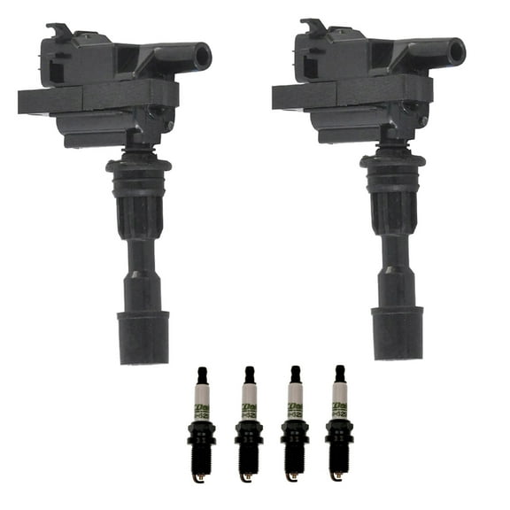 Ignition Coil and ACDelco Professional Spark Plug Compatible with Mazda Protege 2.0L l4 UF407 Fits select: 2002-2003 MAZDA PROTEGE PR5, 2001 MAZDA PROTEGE LX/ES