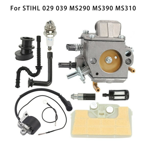 Ignition Coil Carburetor for Stihl 029 039 M 90 Ms390 Ms310 Air Filter Oil Line