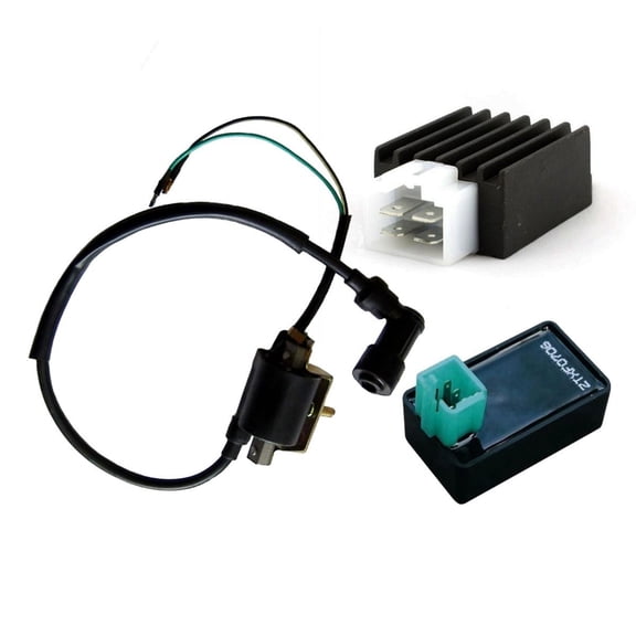 Ignition Coil & Cdi Unit Regulator 90 110Cc 125Cc Pit Quad Dirt Bike Atv