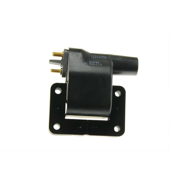 Ignition Coil Compatible with 1987-1993 Dodge Vehicles Ram 50/Mini Ram 2.4L L4 Distributor Coil 2-Pin MD146982 MD105071 MD107683 5C1110 UF-49 F-088 F100-01A