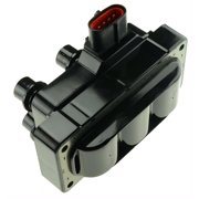 Ignition Coil Compatible with 1989-2011 Ford Sable/Taurus 3.0L V6 / 4.0L V6 Canister 4-Pin Truck F0TZ12029AA F1DZ12029A D9DZ-12029-A E9DZ-12029-AA FD480 FD490 12461 F3DU12029AA