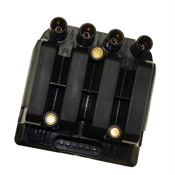 Ignition Coil Compatible with 1992-2011 Volkswagen Vehicles Beetle/Golf/Jetta/Golf City 2.0L I4 AVH/AZG Coil Pack 6-Pin UF-484 12726 06A-905-097 06A-905-104