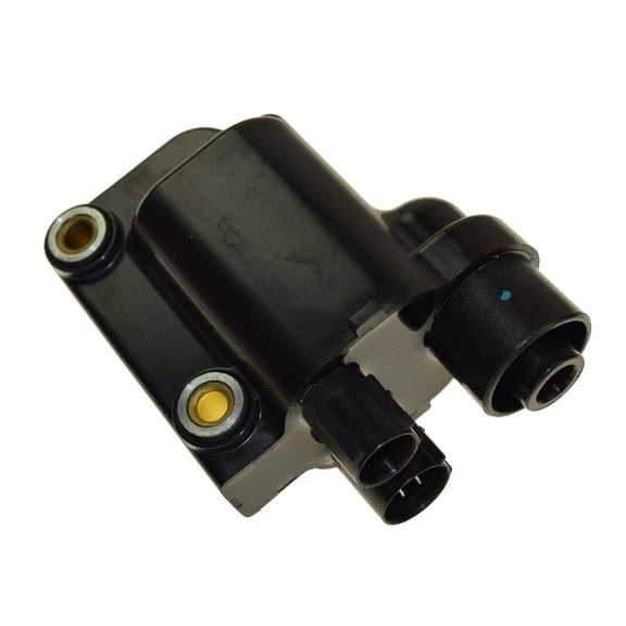 Ignition Coil Compatible with 1986-1987 Honda Wagovan D15A2 1.5L L4 Distributor Coil 2-Pin Wagon 19017105 30500-PE0-006 UF62 30500-PE0-003