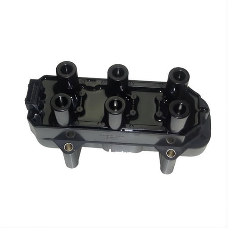 Ignition Coil Compatible with 1994-2010 Opel Vectra B/Astra G/Zafira A/Meriva A 1.4L, 1.6L, 1.8L, 2.0L, 2.5L Dry Ignition Coil 4-Pin 1208-007