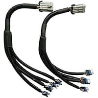 Ignition Coil Harness Connector Set Replacement, Compatible with LQ9 LQ4 LS2 LS3 LS7 LSX 4.8 5.3 6.0 6.2 7.0 Engines, For Truck Relocation Applications