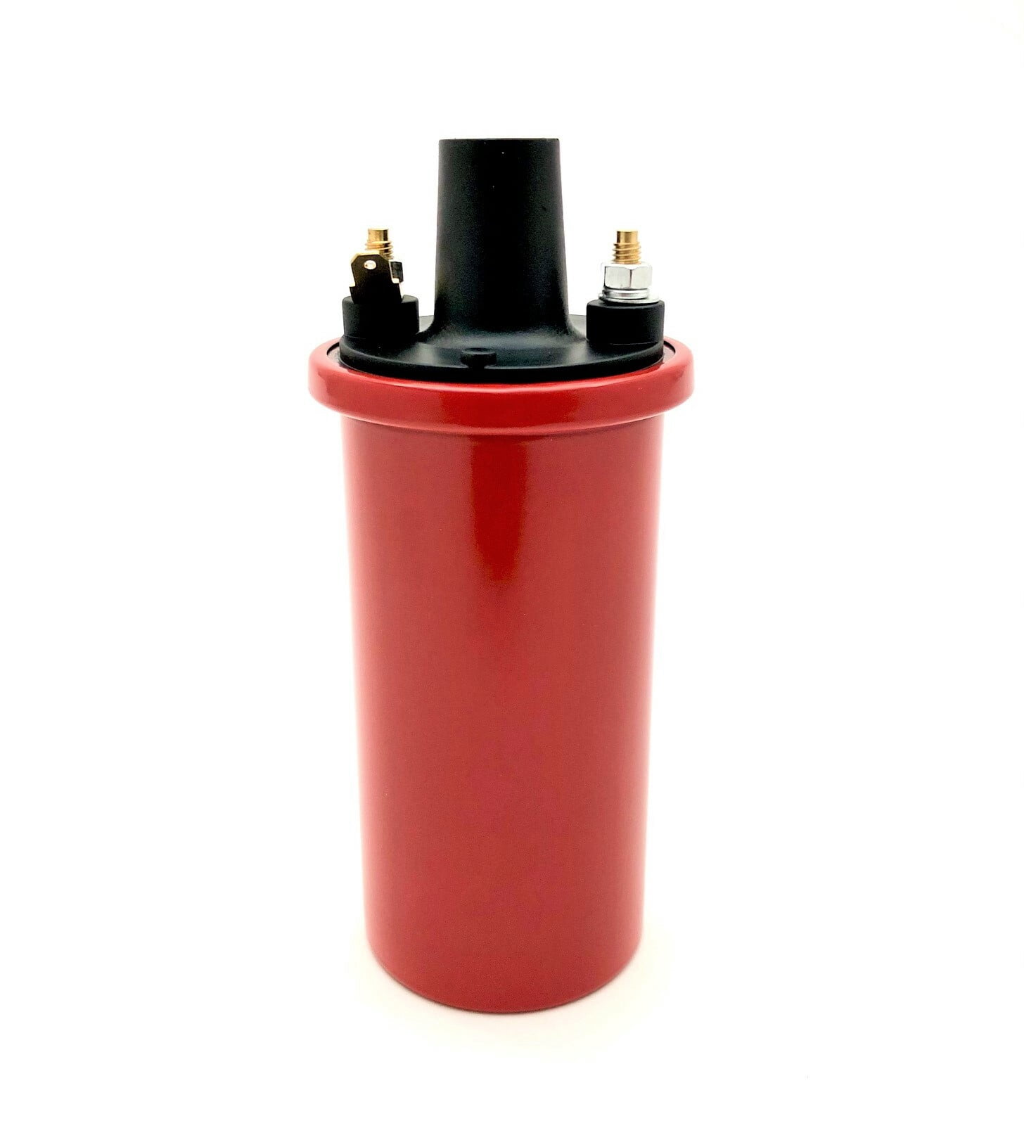 Ignition Coil, High Output 45,000 Volt Canister OE Style Oil Filled 12V, Compatible with 4-Cylinder Engines for Select Car Models (e.g., Honda Civic, Toyota Camry)