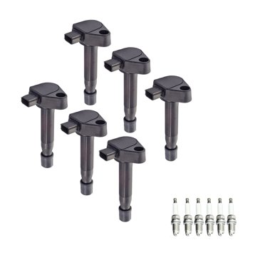 Carbole UF242 Ignition Coil & Iridium Spark Plug Combo – Fits Honda Accord, Odyssey, Acura CL/TL