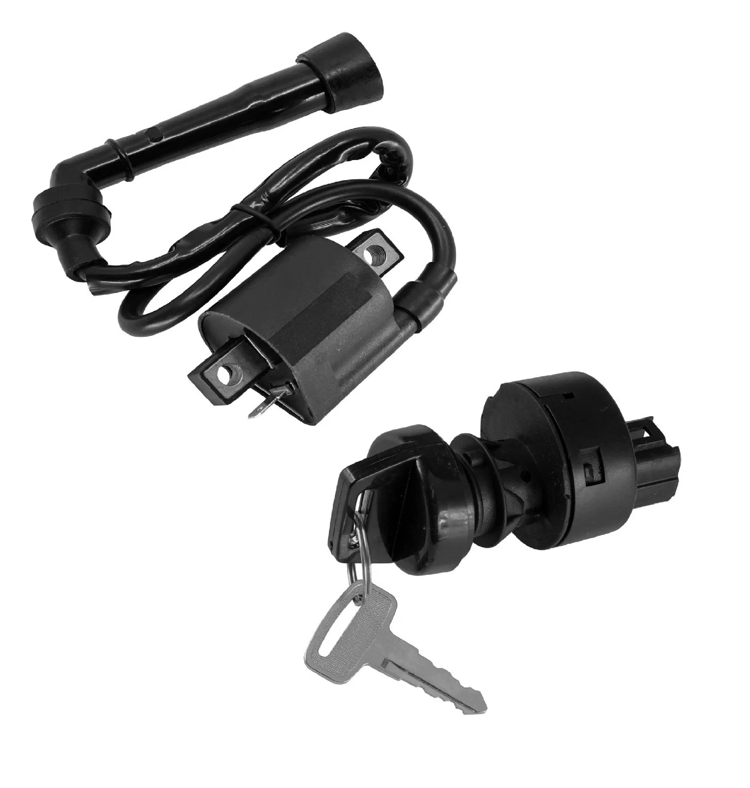 Ignition Coil & Key Switch Yamaha Rhino 660 YXR660 4x4 2006-2007 ATV ...