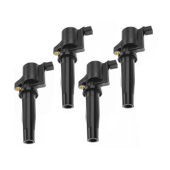 Ignition Coil Kit 4 - Compatible with 2010 - 2020 Ford Fusion 2011 2012 2013 2014 2015 2016 2017 2018 2019