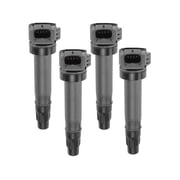 Ignition Coil Kit 4 - Compatible with 2013 - 2015 Chevrolet Spark 1.2L 4-Cylinder GAS - Autopart Premium