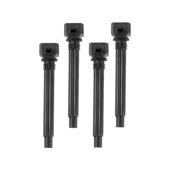 Ignition Coil Kit 4 - Compatible with 2014 - 2019 Jeep Cherokee 2.4L 4-Cylinder GAS - Autopart Premium