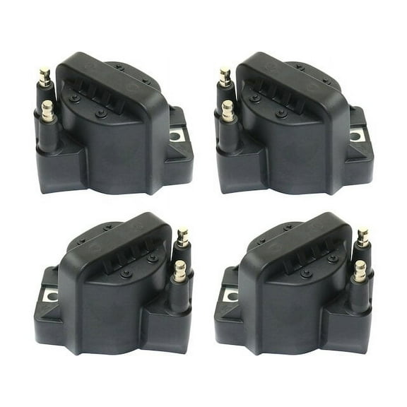 Ignition Coil Kit - 4 Piece - Compatible with 1994 - 1999 Cadillac DeVille 4.6L V8 1995 1996 1997 1998