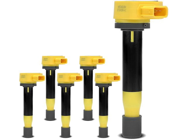 Ignition Coil Pack Set – Fits Acura CL 2001-2003, Acura RL 1999-2008, Acura TL 2000-2007, Honda Accord 1999-2010, Honda Odyssey – Replaces UF242