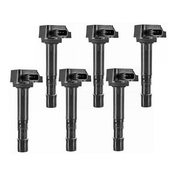 Ignition Coil Kit 6 - Compatible with 2000 - 2003 Honda Accord 3.0L V6 2001 2002