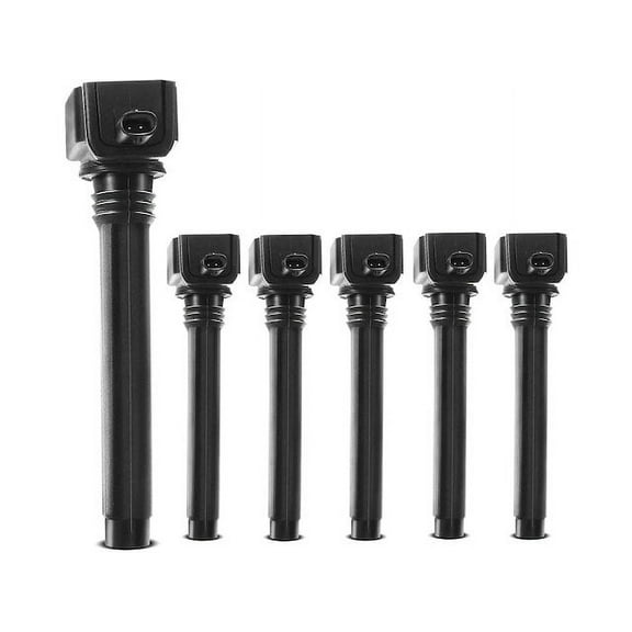 Ignition Coil Kit 6 - Compatible with 2011 - 2016 Dodge Challenger 3.6L V6 VIN G - Autopart Premium