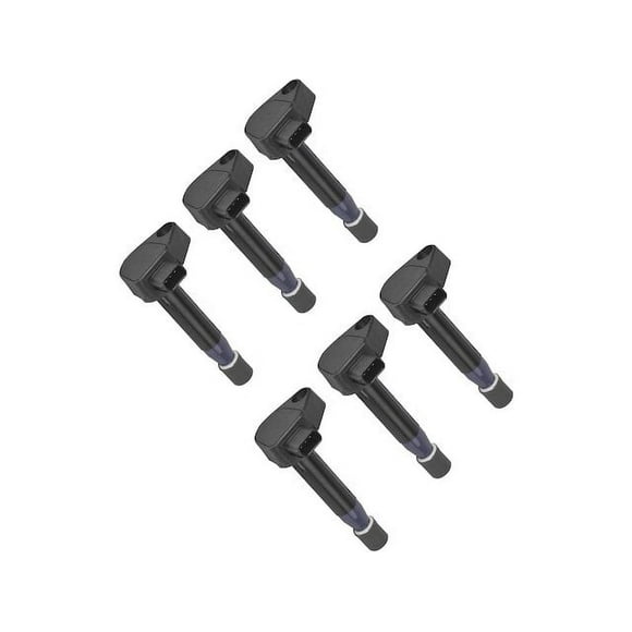 Ignition Coil Kit - 6 Piece - Compatible with 2000 - 2003 Honda Accord 3.0L V6 2001 2002