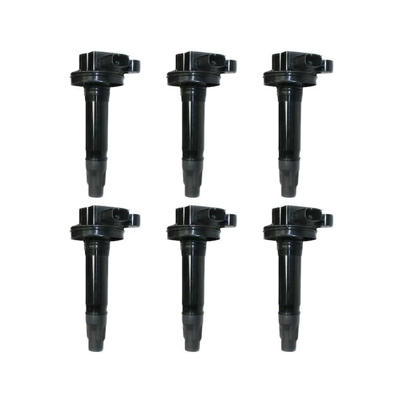 Ignition Coil Kit - 6-Piece - Compatible with 2009 - 2017 Ford Flex Naturally Aspirated 2010 2011 2012 2013 2014 2015 2016