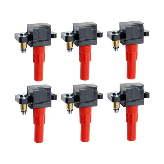 Ignition Coil Kit - 6-Piece- Compatible with 2010 - 2018 Subaru Legacy 3.6L H6 2011 2012 2013 2014 2015 2016 2017