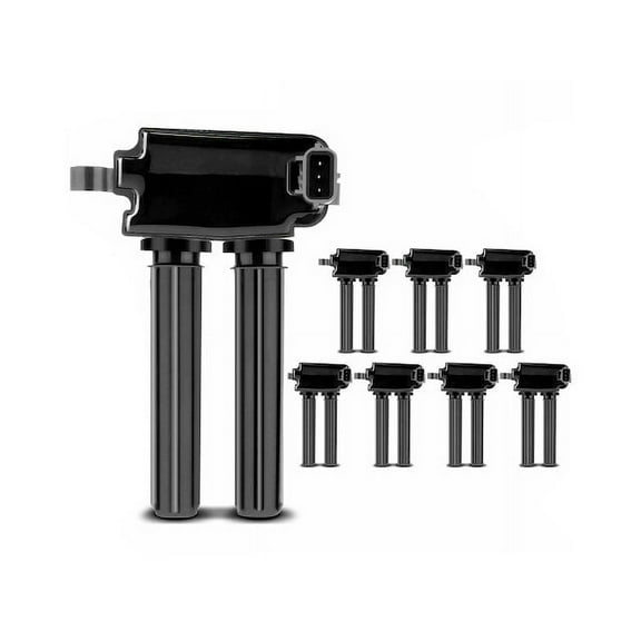 Ignition Coil Kit 8 - Compatible with 2008 - 2016 Dodge Challenger - Autopart Premium